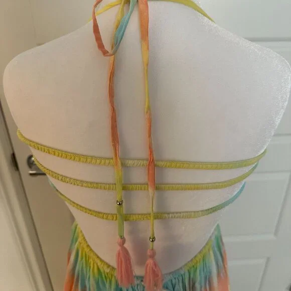 BEAUTIFUL TIARE HAWAII NAIA MAXI DRESS OS NWOT - Picture 3 of 5